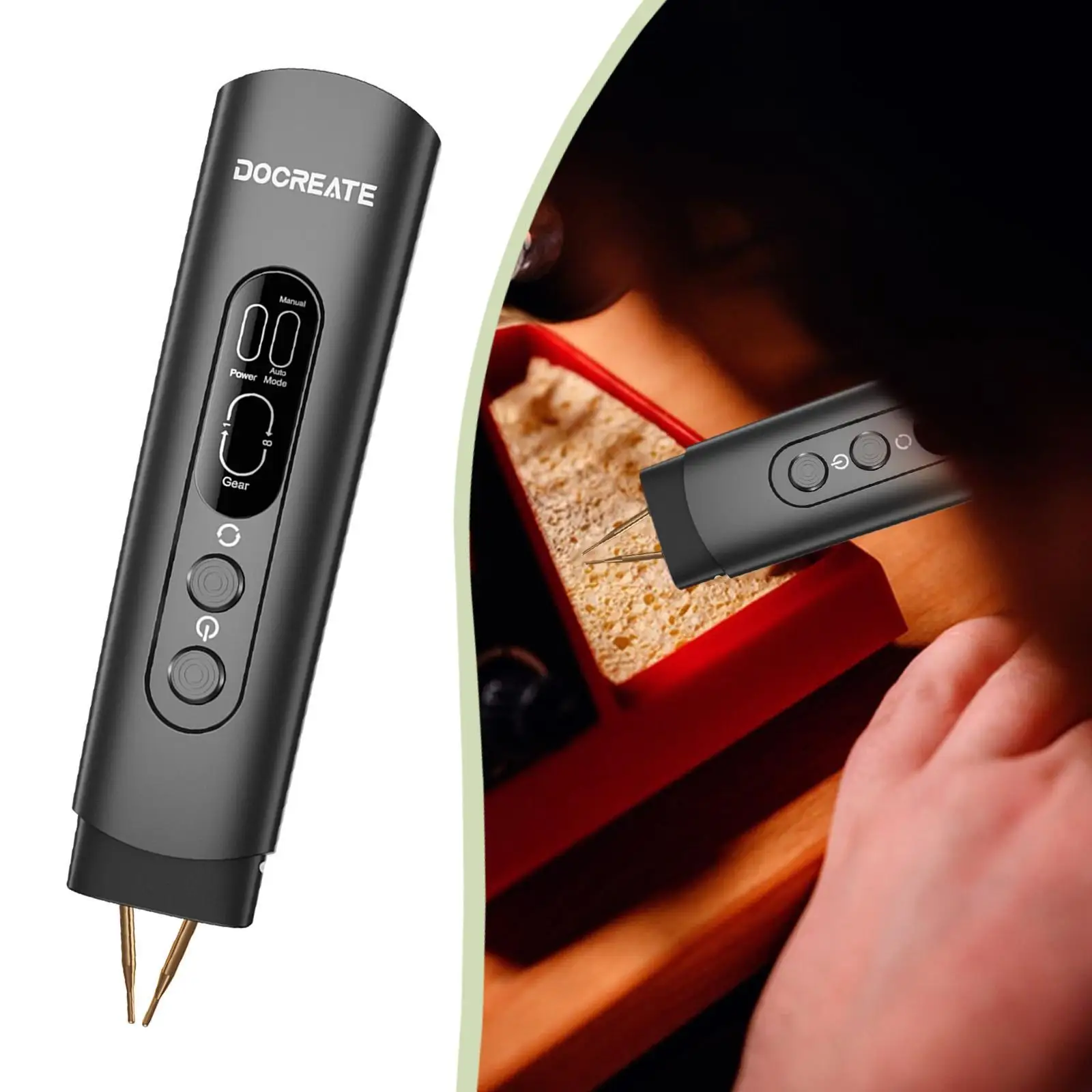 

Многофункциональная портативная паяльная ручка из прочной меди и АБС-пластика для точечной сварки аккумуляторов 18650 и ремонтных работ в дороге