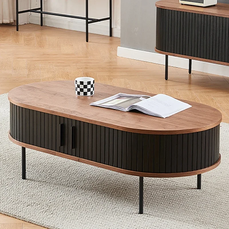 

Nordic Simple Coffee Tables Aesthetic Modern Minimalist Storage Side Table Premium Unique Mesa De Centro De Sala Furniture