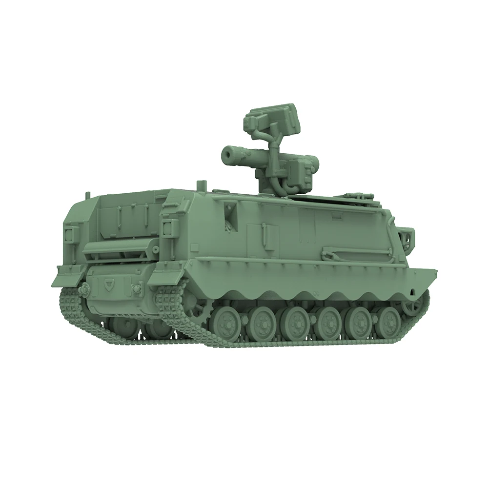 

1/220 1/160 SSMODEL SS744 Железнодорожная военная модель Комплект Швеция Люффардсороботbandvagn Lvrbv.701