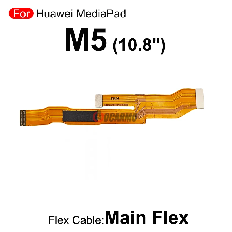 For Huawei MediaPad M5 10.8inch LCD Screen Flex Connection Main Board Flex Cable Power On Off Flex Repair Parts CMR-AL09 CMR-W09