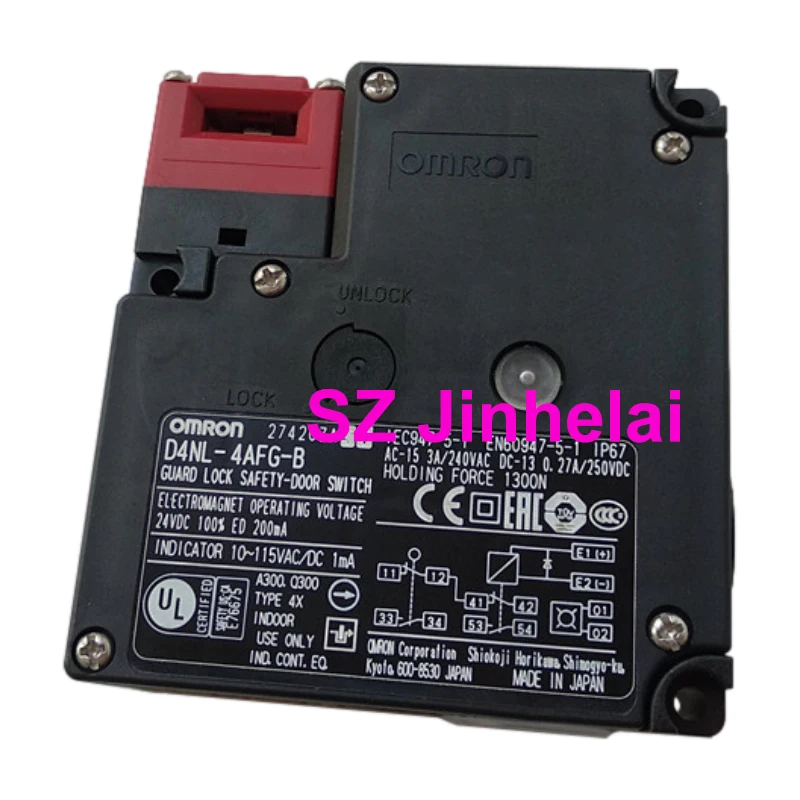 Authentic Original Omron D4NL-2HFA-BS 2HFG-B 4HFG-B4 1AFA-B 4AFA-B 4AFG-B Electromagnetic Lock Safety Door Switch