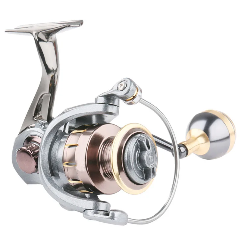 DEUKIO New 4+1BB Durable Spinning Reel Smooth Operation Freshwater And Saltwater Fishing Tackle Fishing Reel