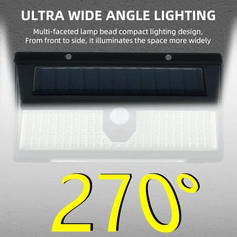 جديد 190 ضوء أحمر وأزرق تحذير ضوء الشمسية الجدار ضوء الإنسان مصباح لجهاز الاستشعار مقاوم للماء مصباح حديقة في الهواء الطلق ضوء جديد Psd Luces