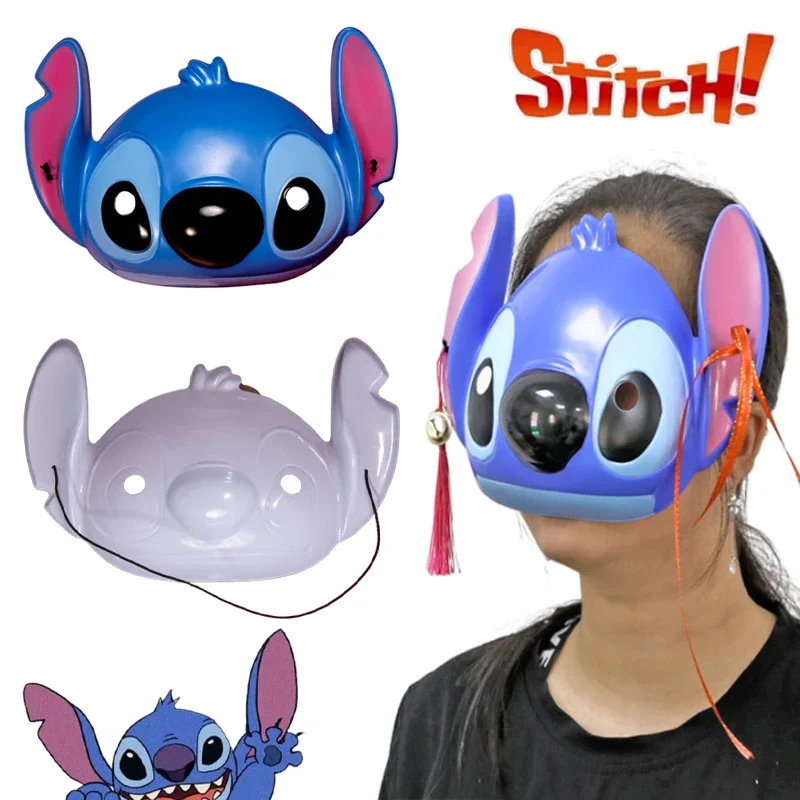 

Disney Stitch Cosplay Mask Teenagers Party Costume Props Cartoon Anime Plastick Masks Christmas Halloween Decoration Masquerade