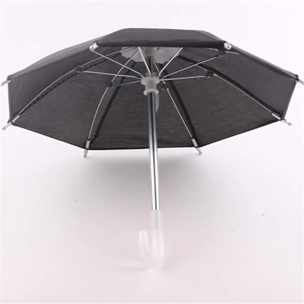 Cute Doll Umbrella Mini Dollhouse Open Close Umbrella Decoration Girls Doll Accessory Rain Umbrella Play Toy Dollhouse Figurines