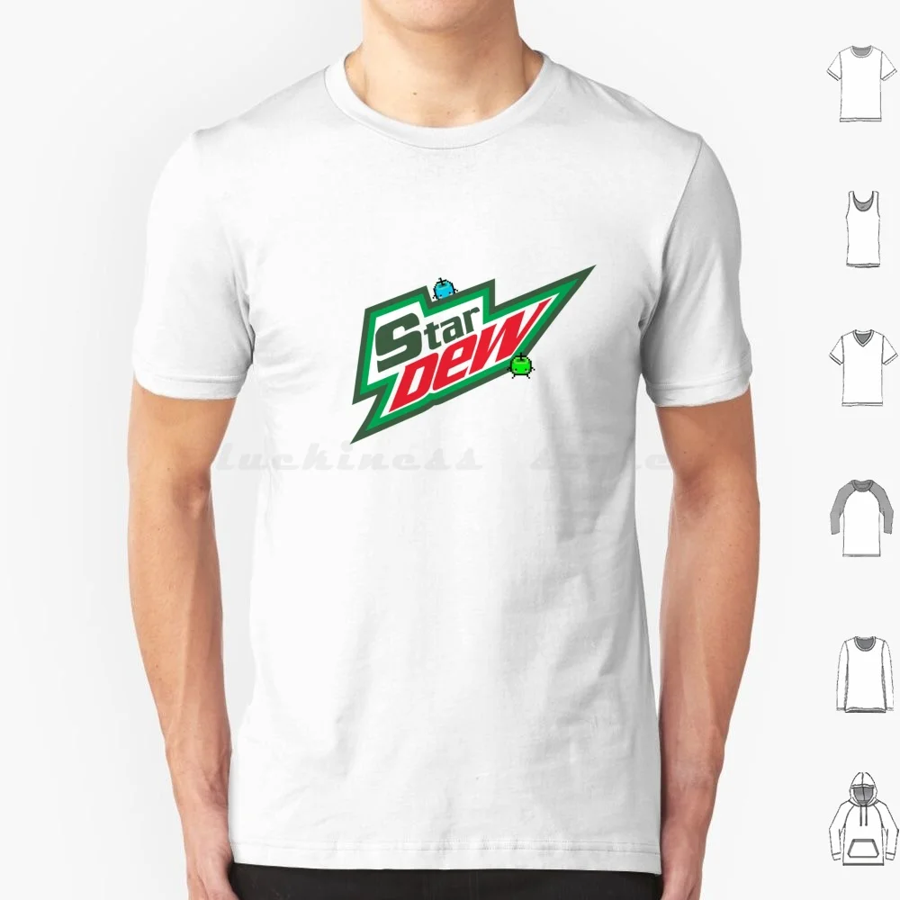 Star Dew Stardew Valley Mountain Dew Mashup T Shirt Cotton Men Women DIY Print Stardew Valley Stardew Mountain Dew Funny Indie