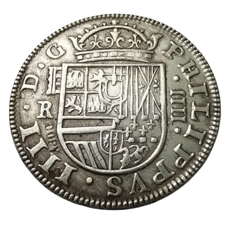 

Spain 4 Reales - Felipe IV Copy Coin 13 dates for choose