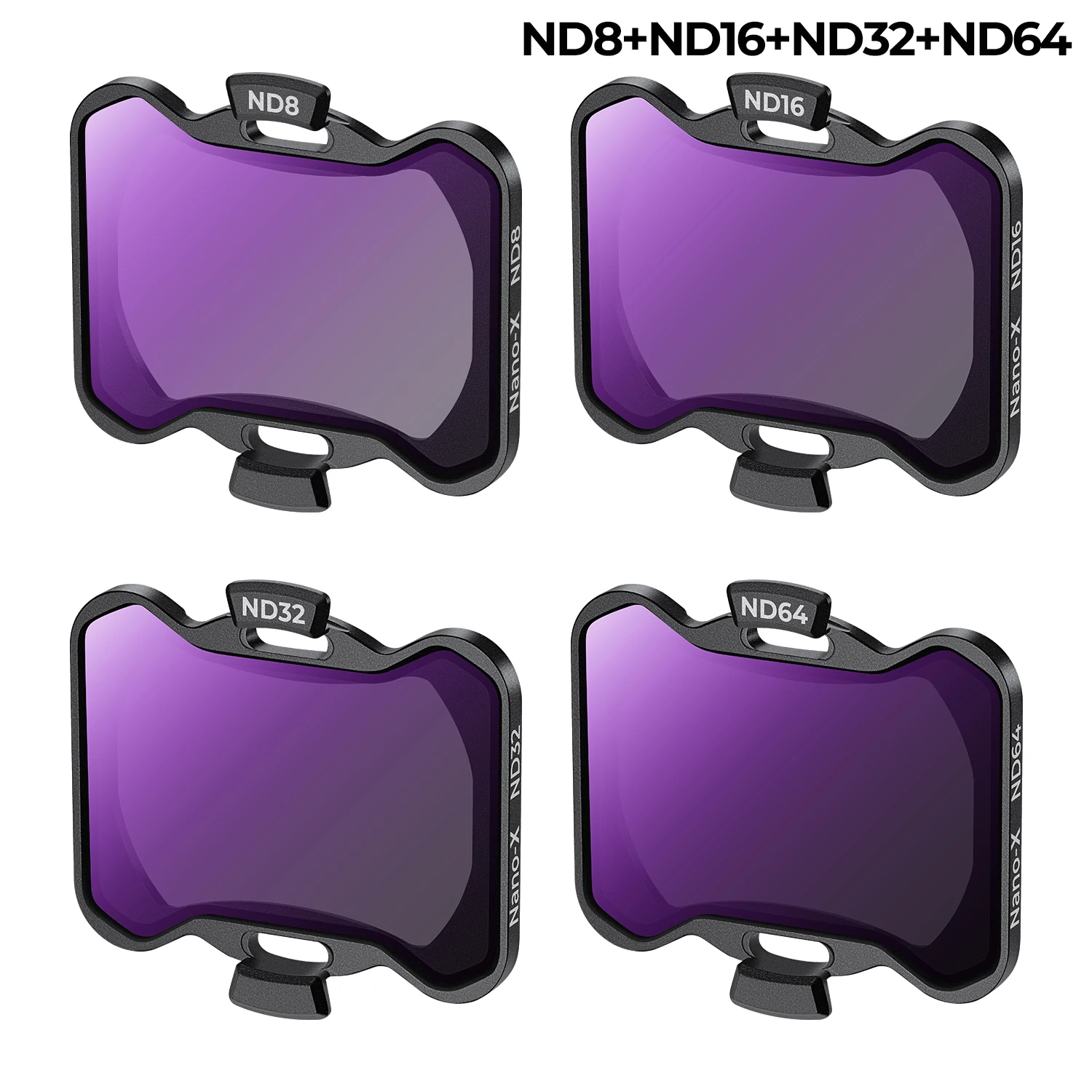 K&F CONCEPT Filterset voor DJI Avata 2 Filter UV/CPL/ND8/ND16/ND32/ND64 Meerlaags gecoate drone-lens Camerafilters Accessoires