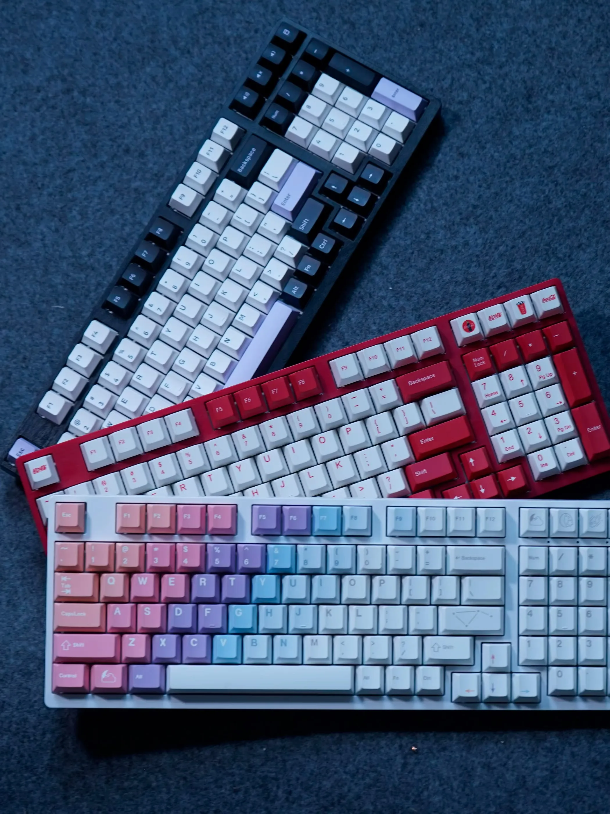 Kit de personalización de Teclado mecánico de modo único TOM980, iluminación RGB intercambiable en caliente, venta de liquidación de bajo costo