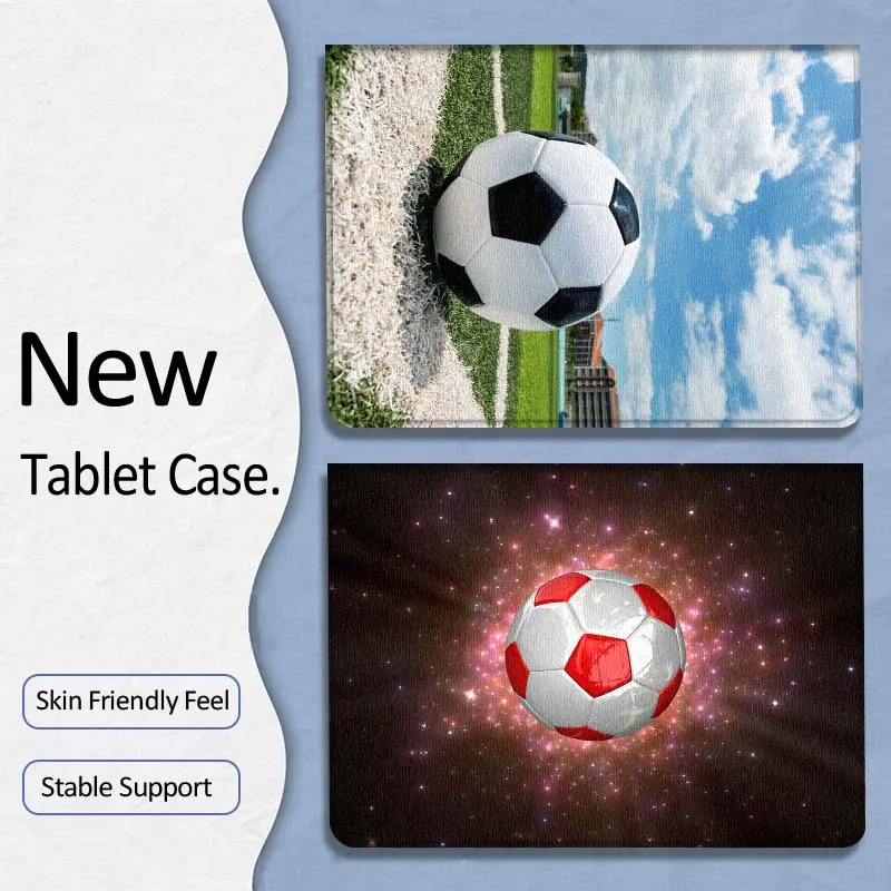 

Luxury Football Popular Art For Xiaoxin Lenovo Tab P12 Extreme Legion Y900 Idea Pro GT 12.1 2025 Foldable Tablet Case Gift