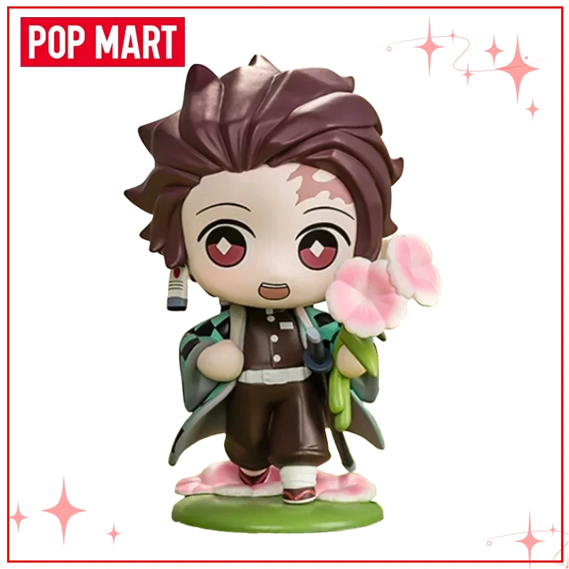 Pop Mart Demon Slayer Kimetsu no Yaiba Birth Flower Series слепая коробка Рождественский подарок