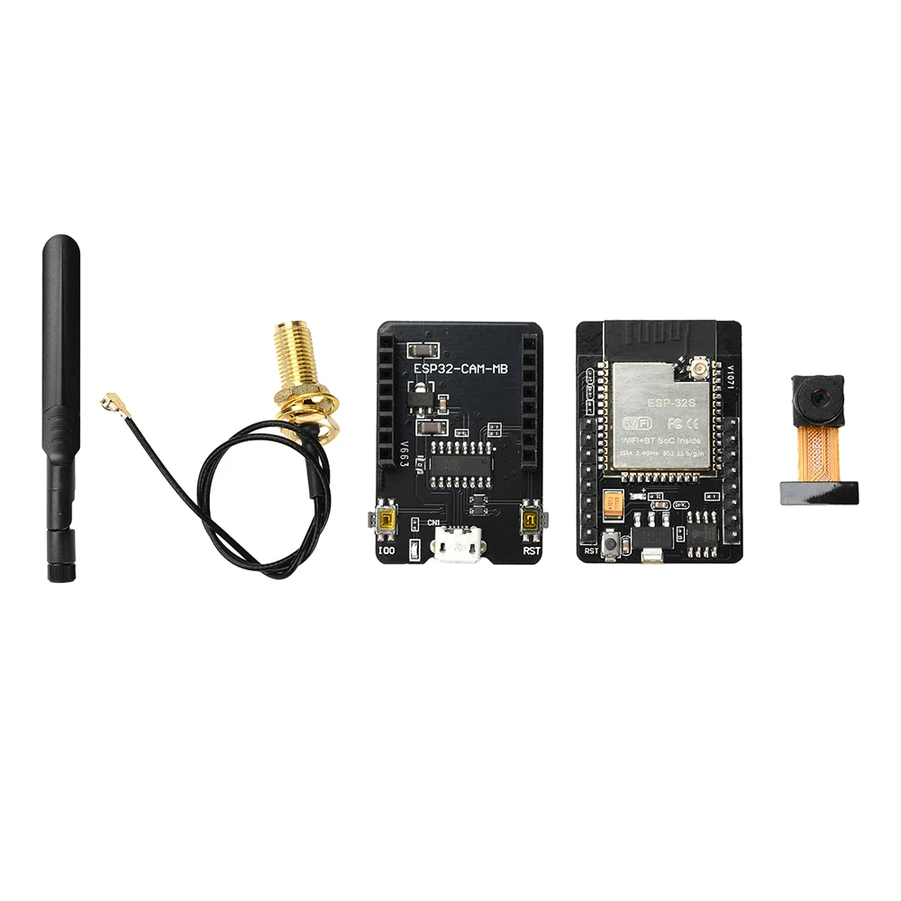 ESP32-CAM-MB ESP32-CAM واي فاي بلوتوث مجلس التنمية OV3660 وحدة الكاميرا USB إلى المنفذ التسلسلي CH340 ESP32 كام المصغّر USB Type-C #6