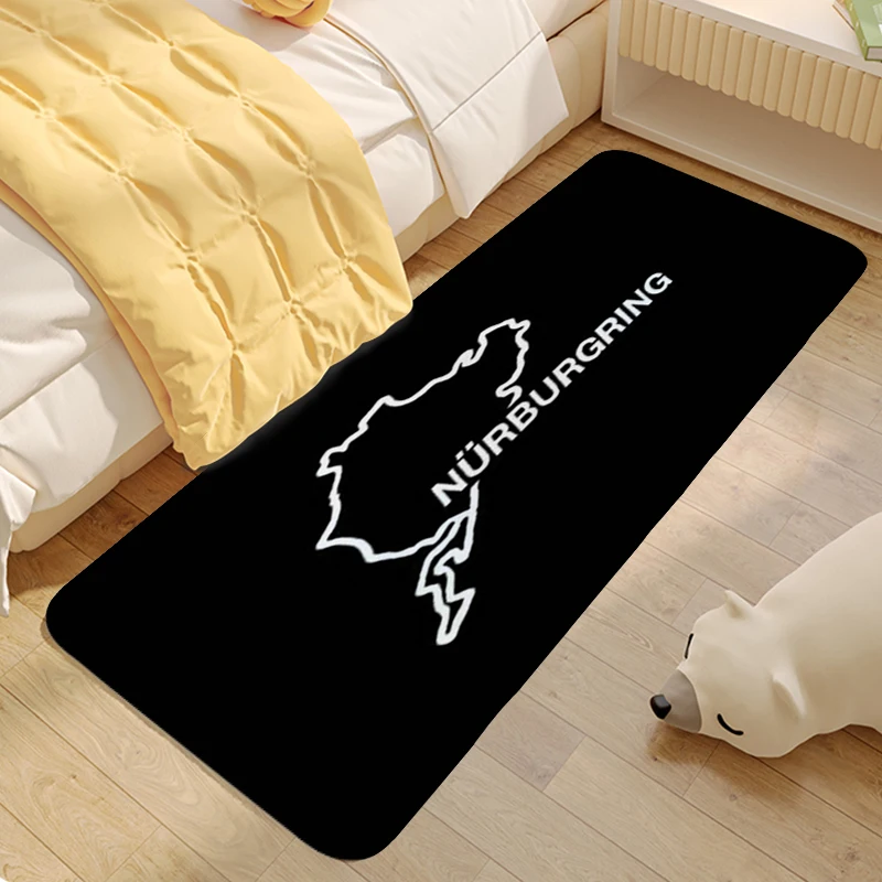 

Carpet for Bedroom Nurburgrings Custom Washable Non-slip Kitchen Sleeping Room Rugs Anti Slip Doormat Entrance Door Bathroom Mat