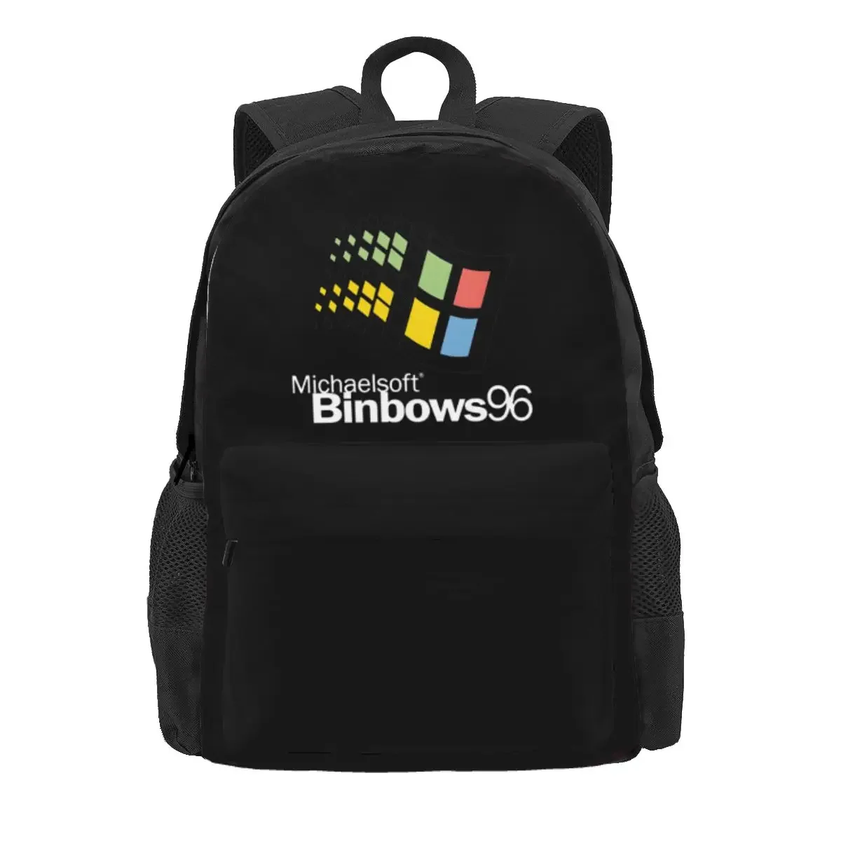 

Windows 95 Geeks Nerd Mesh Backpack Daypack Large Capacity Boys Girls BookBag School Bag Shoulder Bags for Men Women