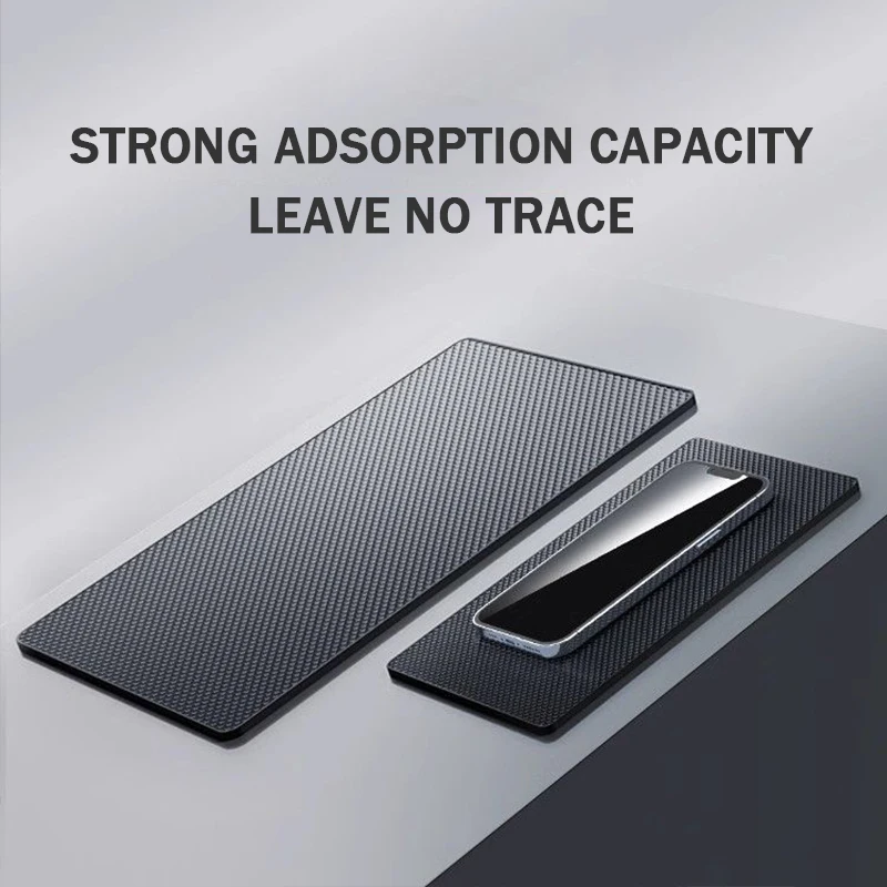 Silicone Sticky Pad Car Dashboard Anti-Slip Mat Auto Central Control Instrument Panel Fixed Mobile Phone Ornaments Mats