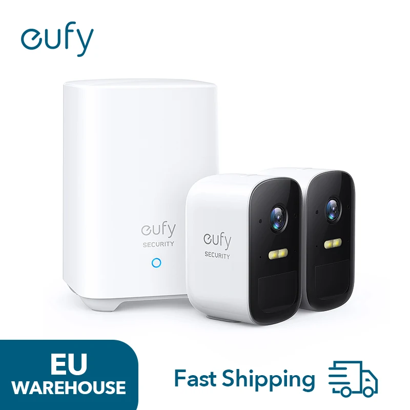 eufy Security by Anker, eufyCam 2C Wireless Security Security Camera 180 Day Battery Life 1080p HD IP67 Weatherproof Night Vision（code available）