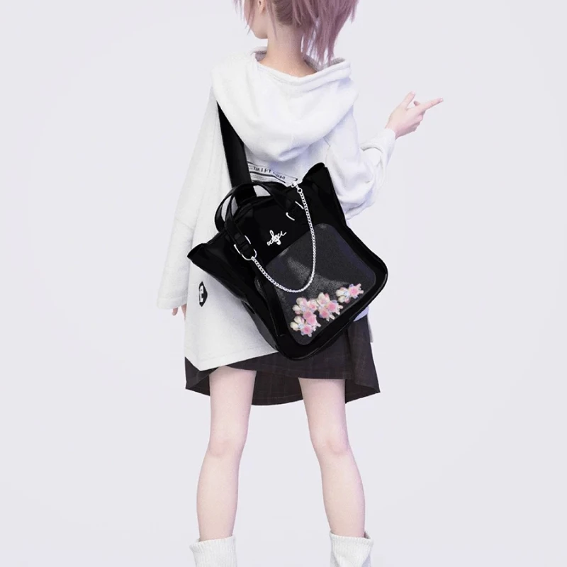 Japanese Original Large-capacity Two-dimensional Guitar Lta Bag Chain Women's Backpack Single Shoulder Portable Messenger Bags