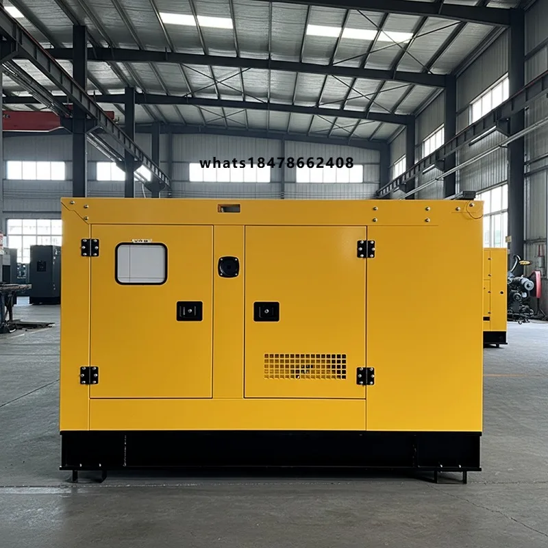 Factory Customized Slient   Engine Generator 20KW 30KW 40KW 50KW 3 Phase Water Cooled ATS 20-50KVA Power Plant Home Use