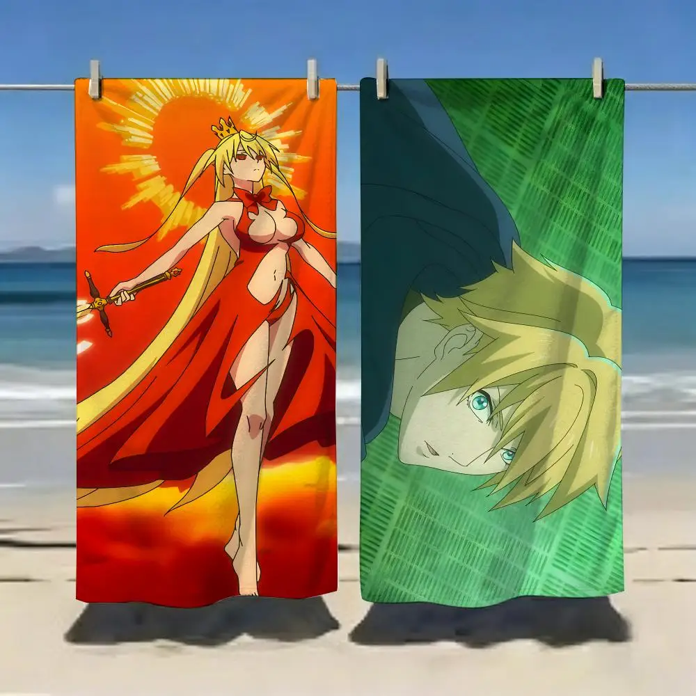 Cyberpunk Anime D-Demon Lord2099 Towel Microfiber soft Beach Towel for Travel Fitness Sauna Bathing Camping