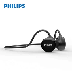 Philips TAA1609 Wireless Earphone Bluetooth 5.3 Bone Conduction Headphone HiFi Stereo Music Earbuds HD Microphone Call Headset