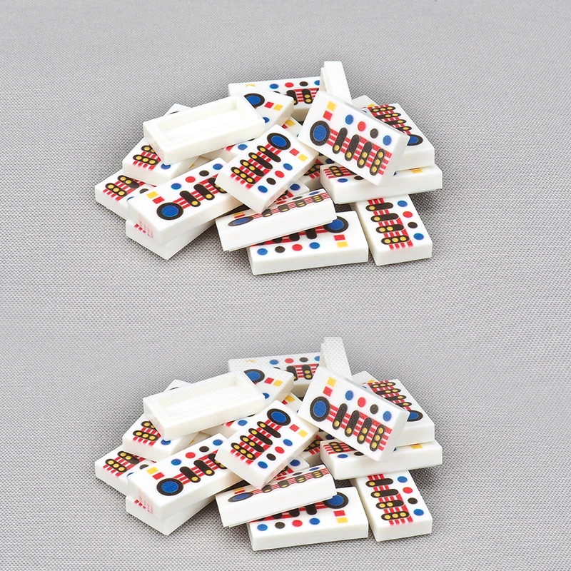 10PCS/LOT Printed Building Block 3069 Machine Control Panel Pattern Model Equipment Accessories Small Particle Assembly Toy