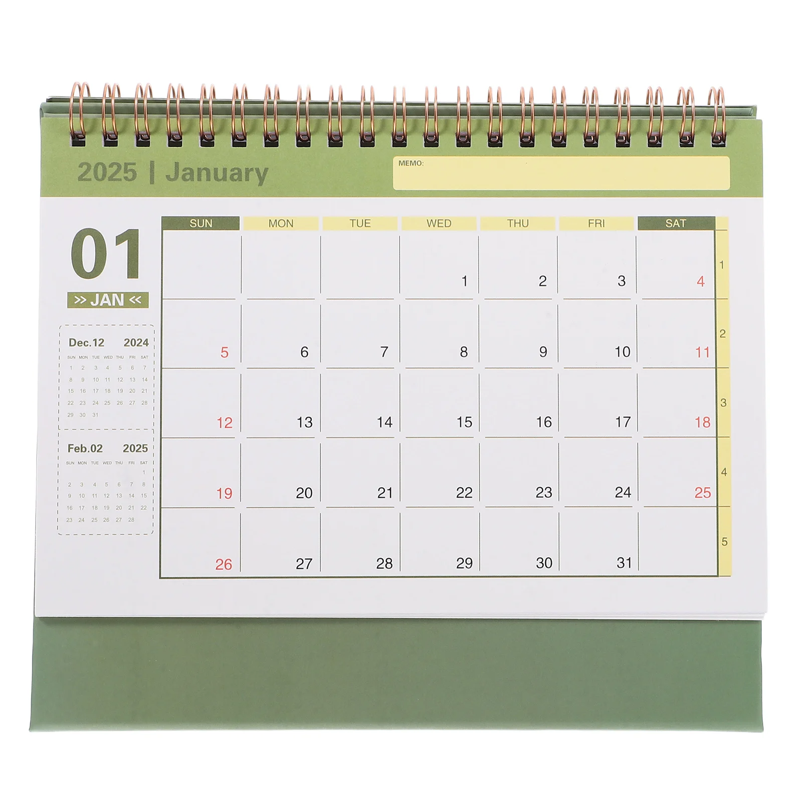 

Simple Desk 2025 Mini Academic Desk Calendar Whiteboard Home Office Supplies Lightweight Decorative Month Standing