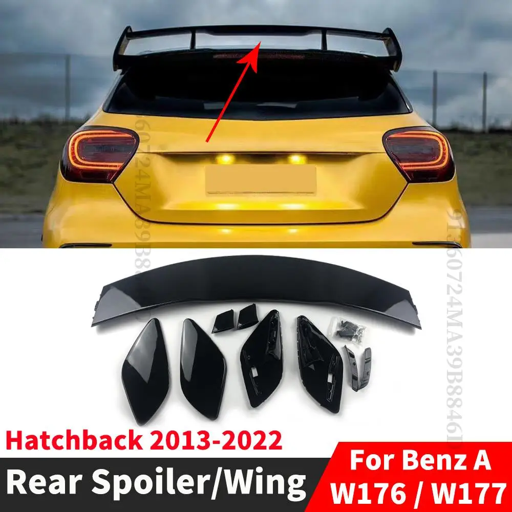 

Sport Rear Spoiler Wing Trunk Boot Lip Air Deflector For Mercedes W176 W177 Benz A 2013-2022 A180 A200 A220 A260 A250 A45 Tuning