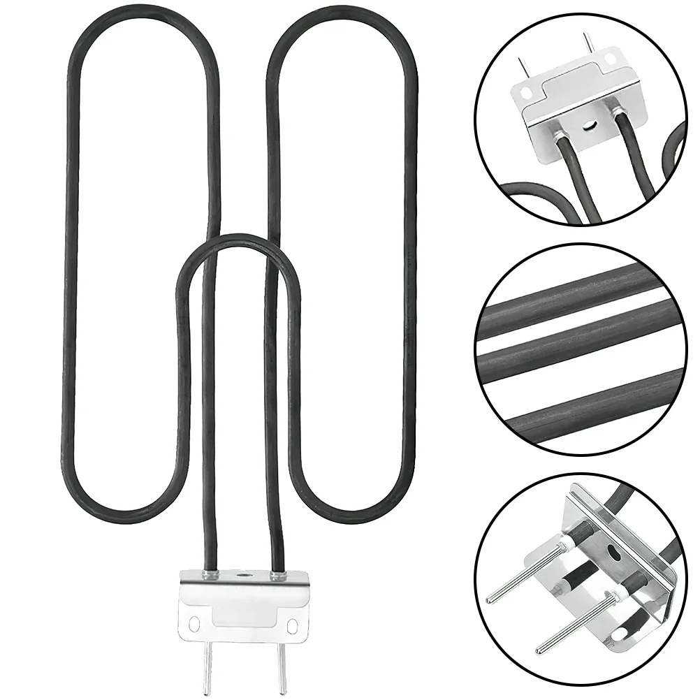 

Grill Electric Replacement BBQ Heat Element Heating Accessory Part 840 Stainless Steel