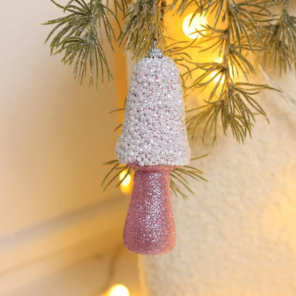 Décorations de noël exquises, boules de noël incassables, ensemble d'ornements de boules de noël à paillettes scintillantes pour noël