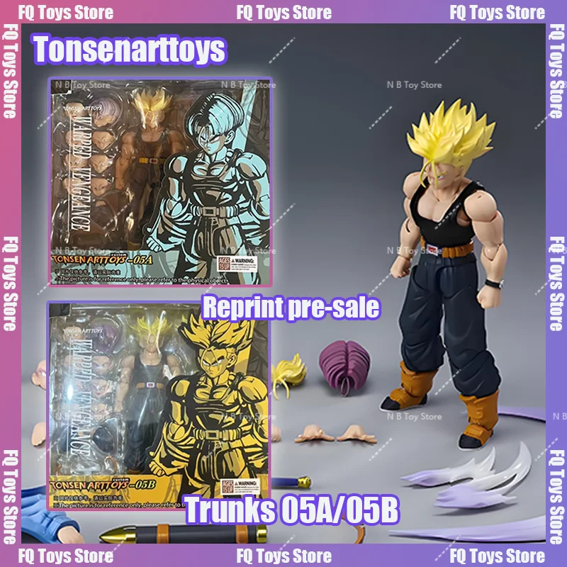 

Reprint Pre-order, Tonsenarttoys Studio Dragon Ball Trunks 05A-05B Action Figure Model Toy Collection Gift