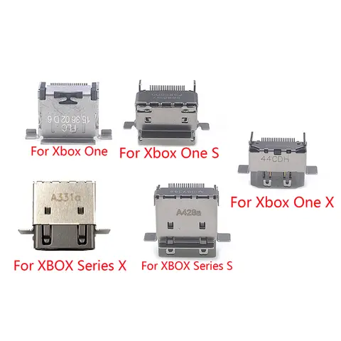 1-10 pz Originale Per XBOX ONE Serie X HDMI-compatibile Porta Presa Connettore di Interfaccia di Ricambio Per XBOX ONE Slim S ONE X