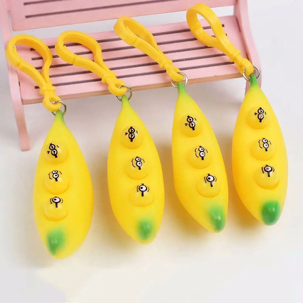 Toy Cute Fruit Stress Reliever Sensory Toy Kill Time Toy Decompression Toys Finger Games Banana Stress Ball Fidget Toys