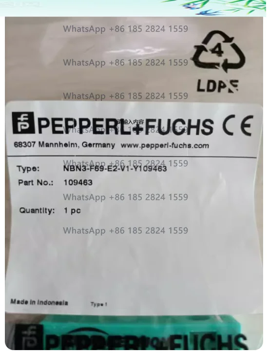 

PEPPERL FUCHS NBN3-F69-E2-V1-Y109463 669251311 Brand new in stock
