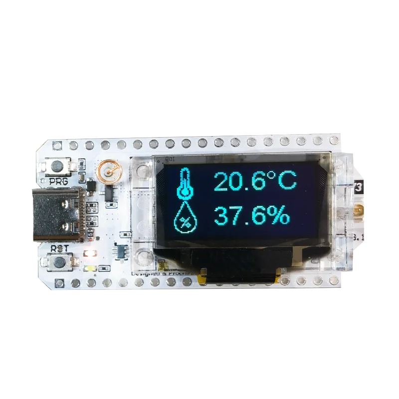 Heltec Meshtastic 868MHz-928MHz SX1262 ESP32 LoRa 0,96 pulgadas pantalla OLED azul WIFI Lora 32 V3 Placa de desarrollo para Arduino