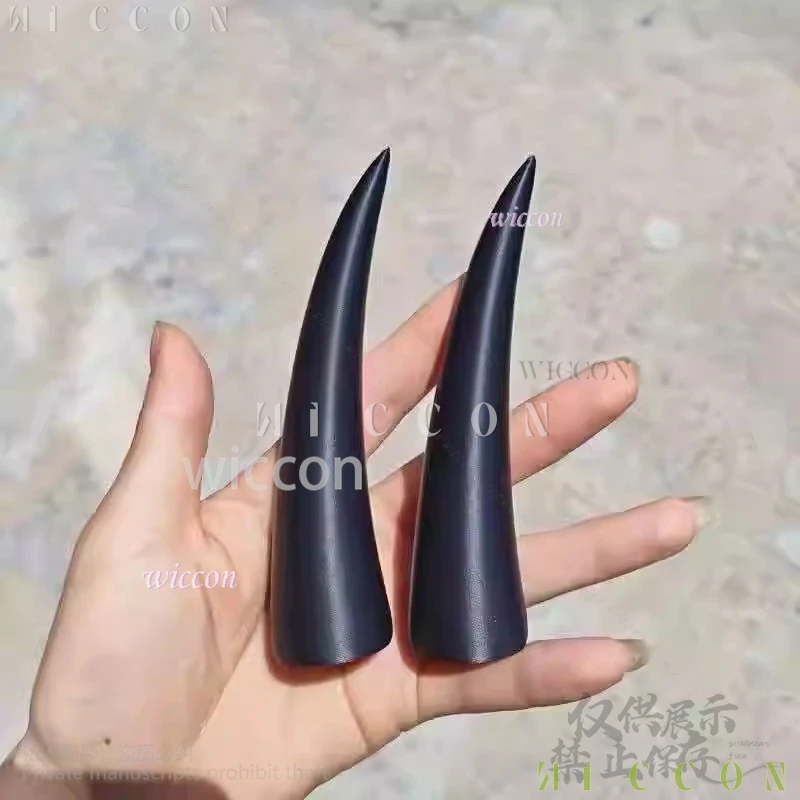 Anime Animal Anime Cartoon Furry Cosplay Kigurumi 11cm Hairpin Cute 4 Colors Demon Horn Clips Headbands Headgear Furrsui Dress-u