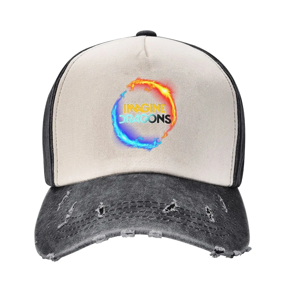 Imagine Dragon's Circle Baseball Cap Anime Thermal Visor For Women Men's