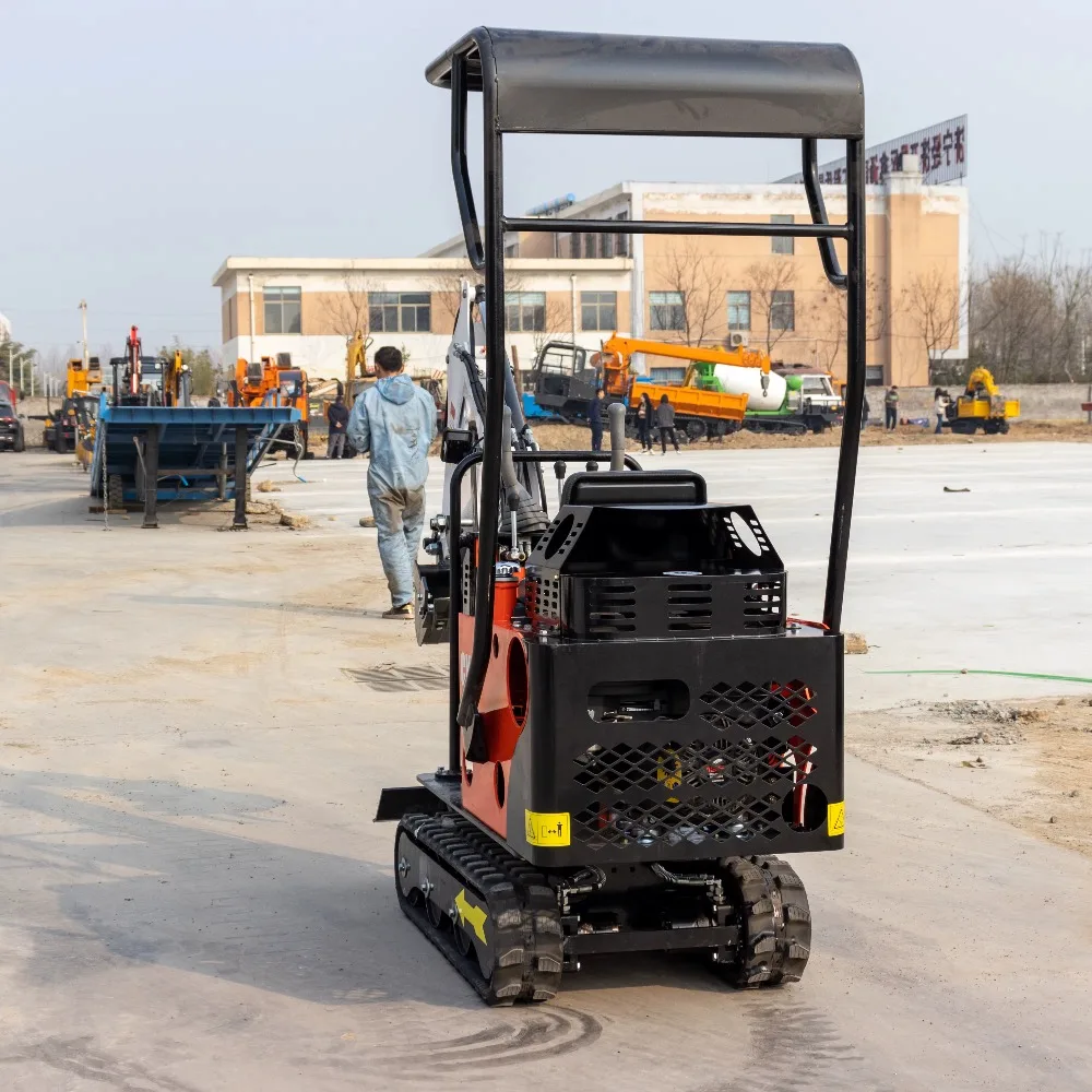 Fast Delivery Customized 0.8t Mini Crawler Excavator with Adjustable Track Width for Tight Space Construction Work Low Cost