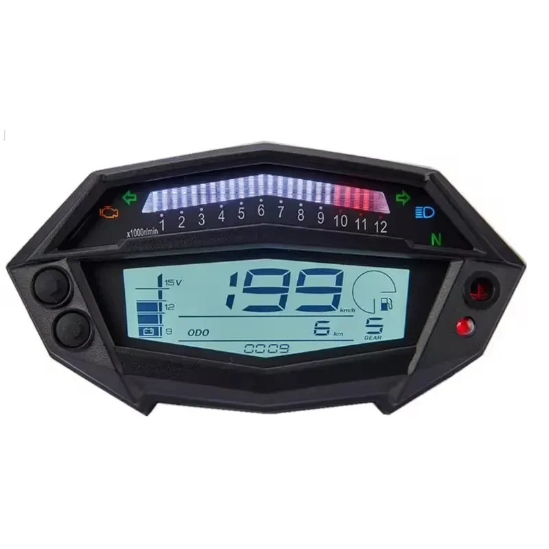 Motorcycle tachometer hour meter digital speedometer gear indicator motorcycle parts