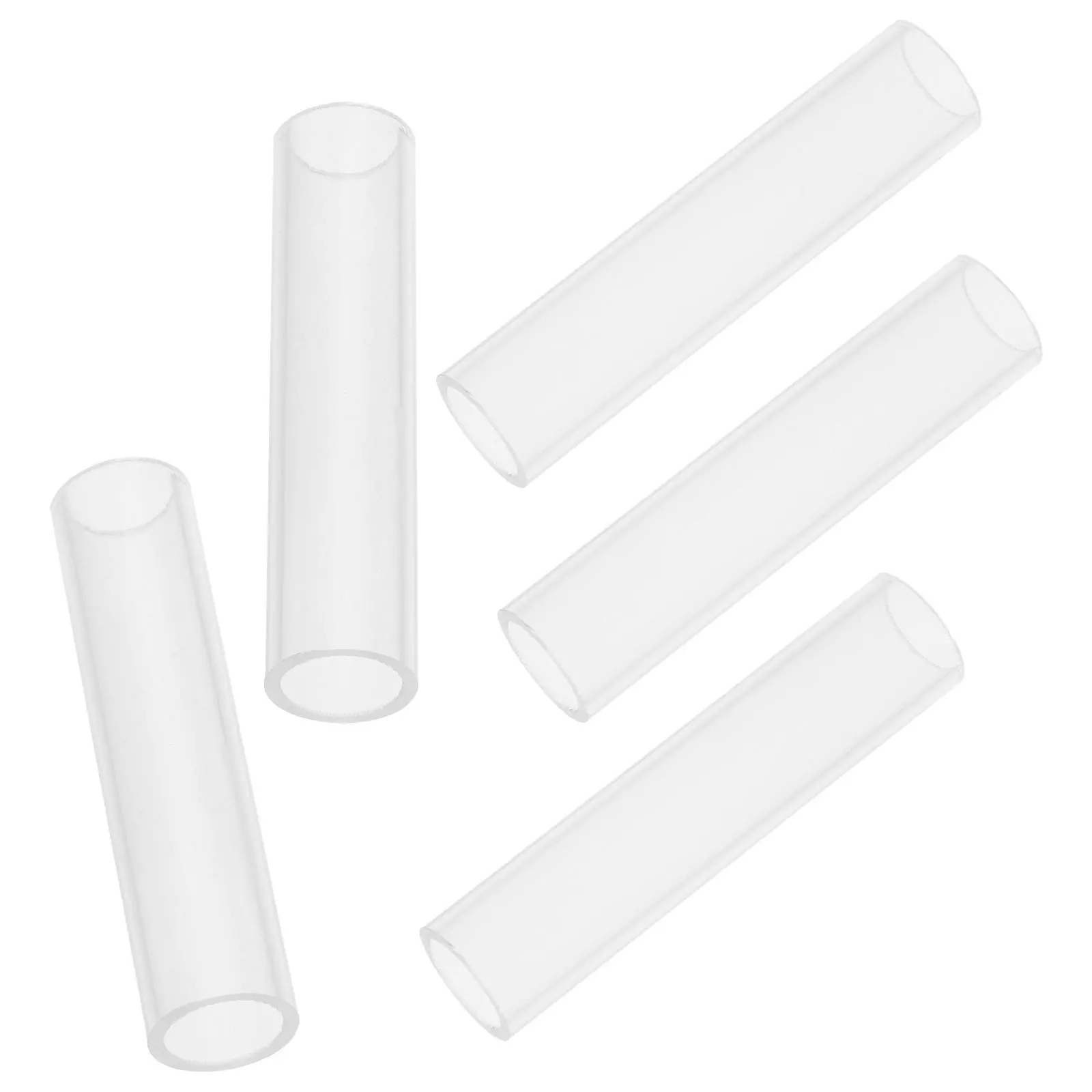 

5Pcs Shrimp Hideout Cave Acrylic Fish Tank Decor Small Size Aquarium Landscape Ornament Fish Shelter Breeding Hiding Place