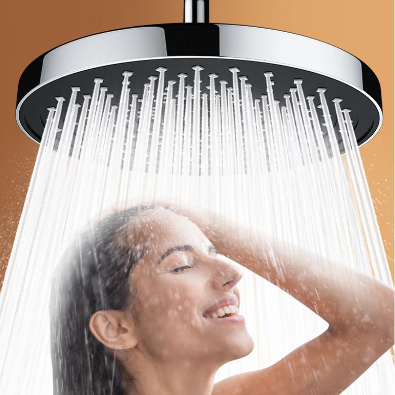 Top Spray Large Water Volume Pressurized Shower Head Water-saving Rain Household Shower Head Bathroom Set