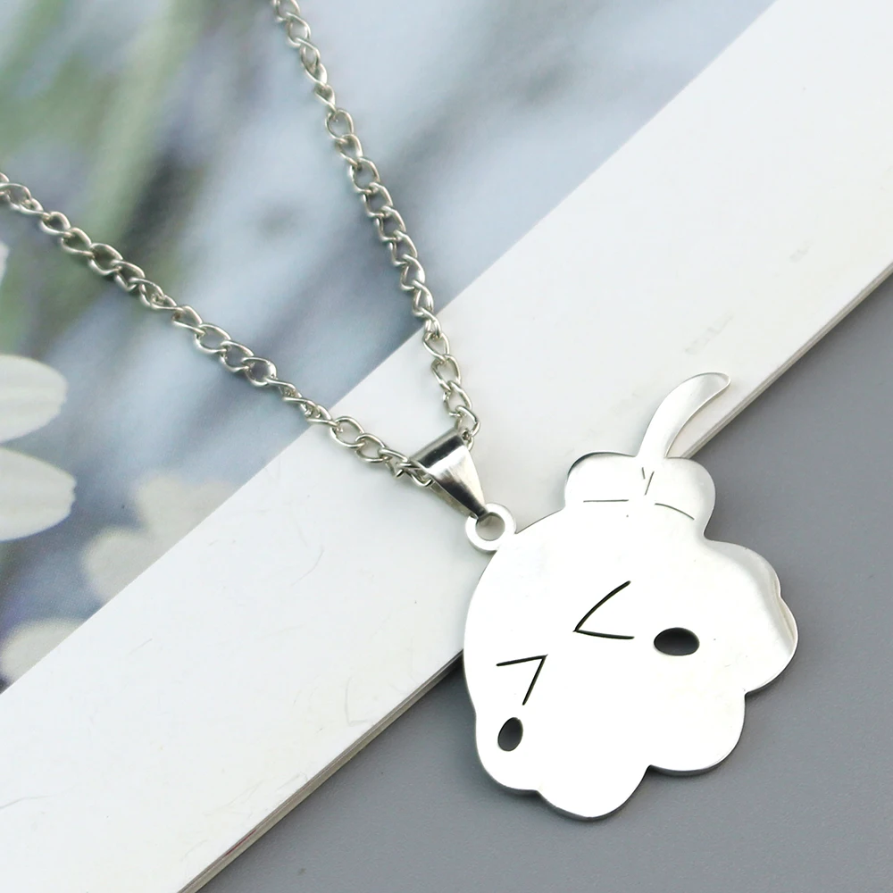 Collier Bocchi The Rock mignon, pendentif en acier titane, accessoires de Cosplay