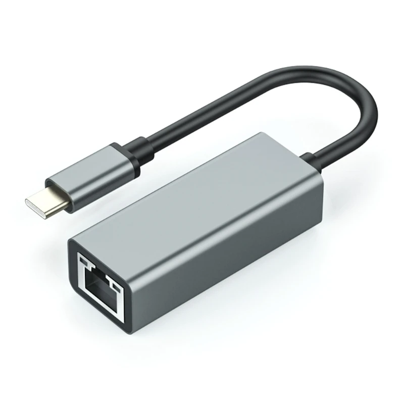 

Новый ультратонкий интерфейс сетевой кабельной карты Type-C с Rj45 без привода, 100 м, Прямая поставка