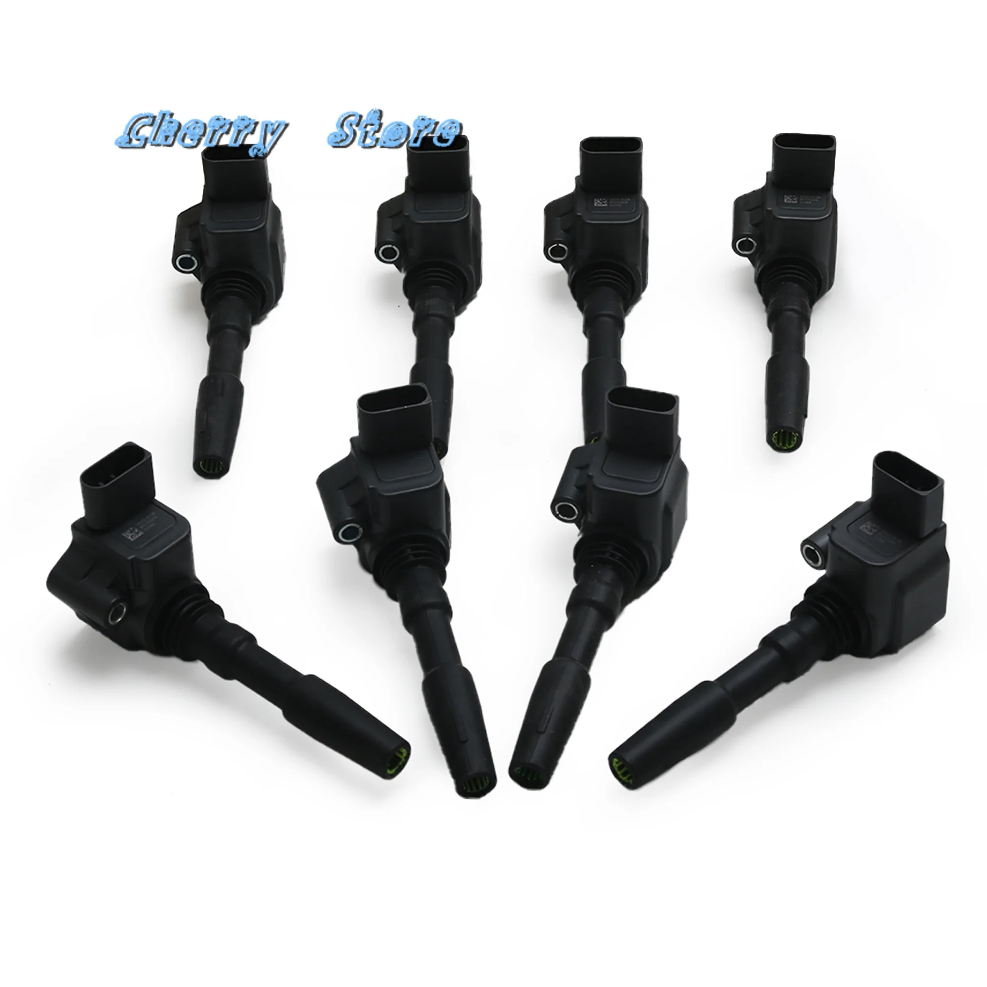 079905110N 8Pcs Ignition Coil Set For Audi A6 S6 Avant Quattro A7 Sportback A8 S8 RS6 RS7 Bentley Continental GT3-R 4.0TFSI V8