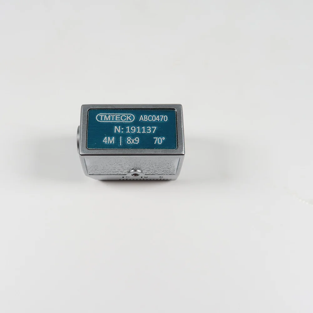 New ABC0470  Angle Beam Probe 8X9mm 4MHZ 70 Degree  Ultrasonic Transducer for Ultrasonic Flaw Detector view 2
