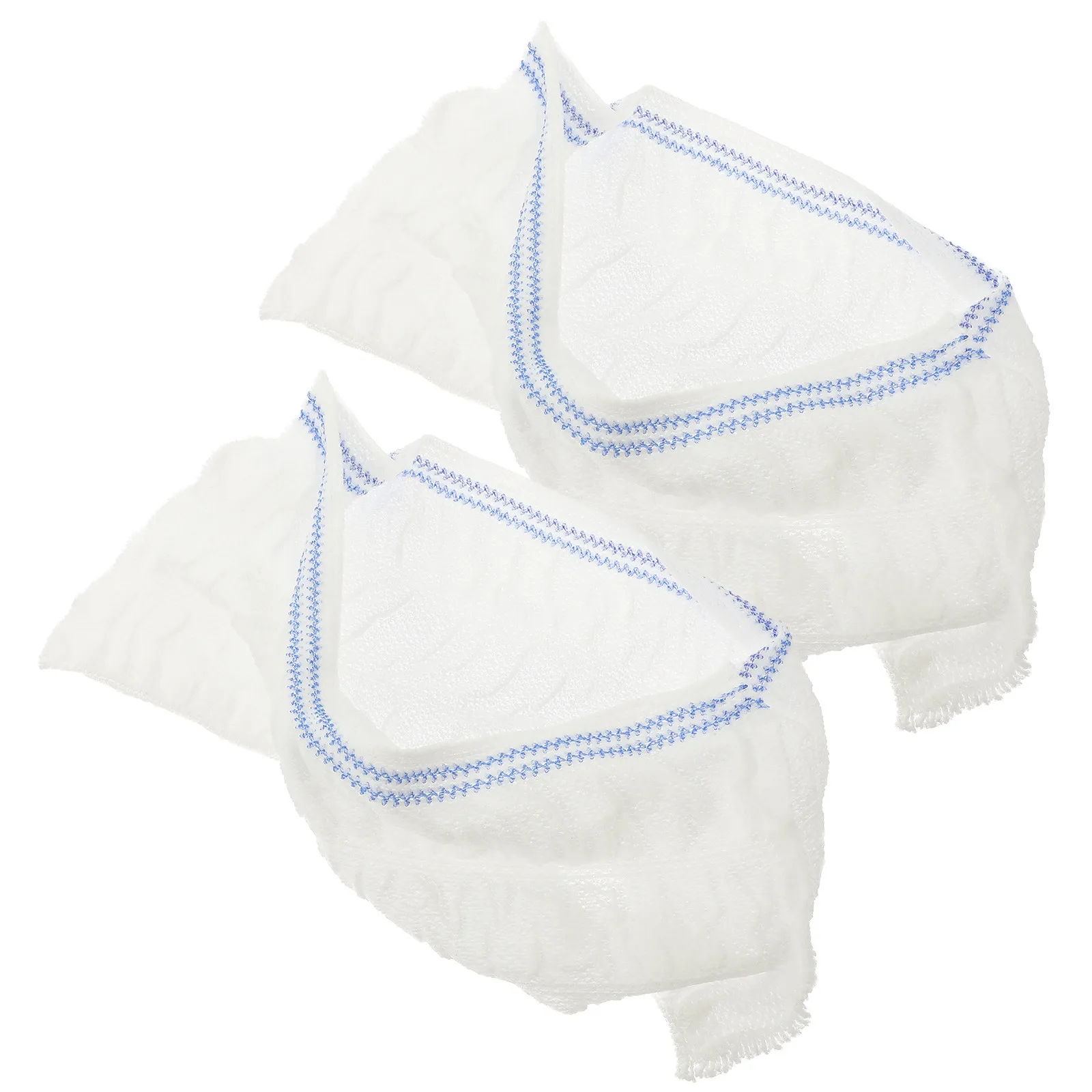 

2Pcs Diaper Fixing Briefs Elderly Women Mesh Breathable Incontinence Underwear Dacron Chinlon Spandex Lightweight Soft Support
