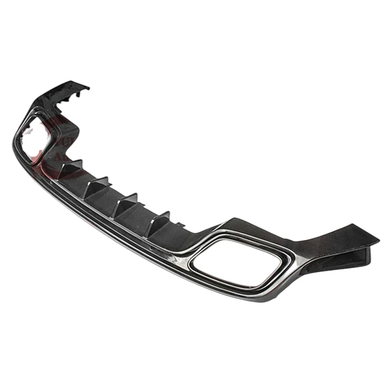 

For Porsche Panamera 971 2017-2019 upgrade C style carbon fiber rear diffuser rear lip