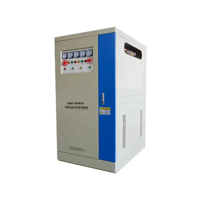 Three Phase Voltage Stabilizer 50Hz 60Hz Automatic 50KVA 500 KVA China Manufacturer Price