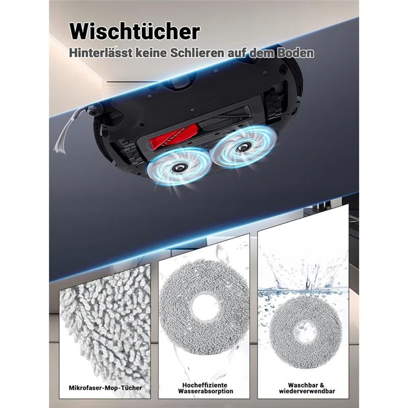 24-Hour Delivery Accessory Set For Roborock Saros 10R Robot Vacuum Cleaner Main Side Brush Hepa Filter Mop Cloth Dust Bags Acces