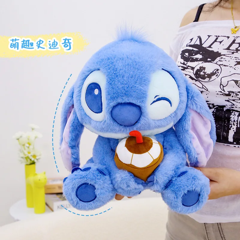 Disney Stitch Plush Doll Adorable Stitch Plushies Sailor Coconut Drink & Hawaiian Styles Bringing Disney Cuteness Holiday Gifts