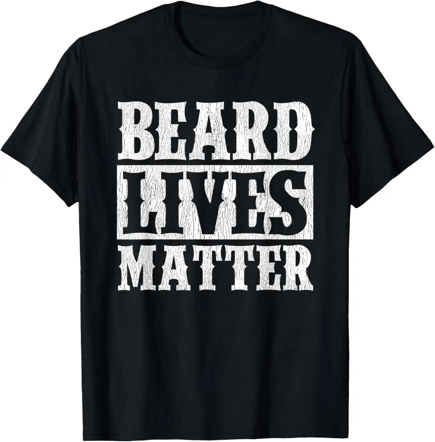 

Funny Beard Lives Matter Gift Bearded Husband Men Dad Goatee T-Shirt